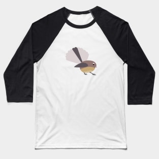 Cute Piwakawaka (Fantail) Baseball T-Shirt